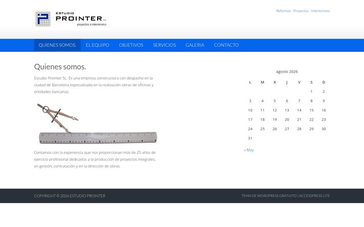 Screenshot of estudioprointer.com