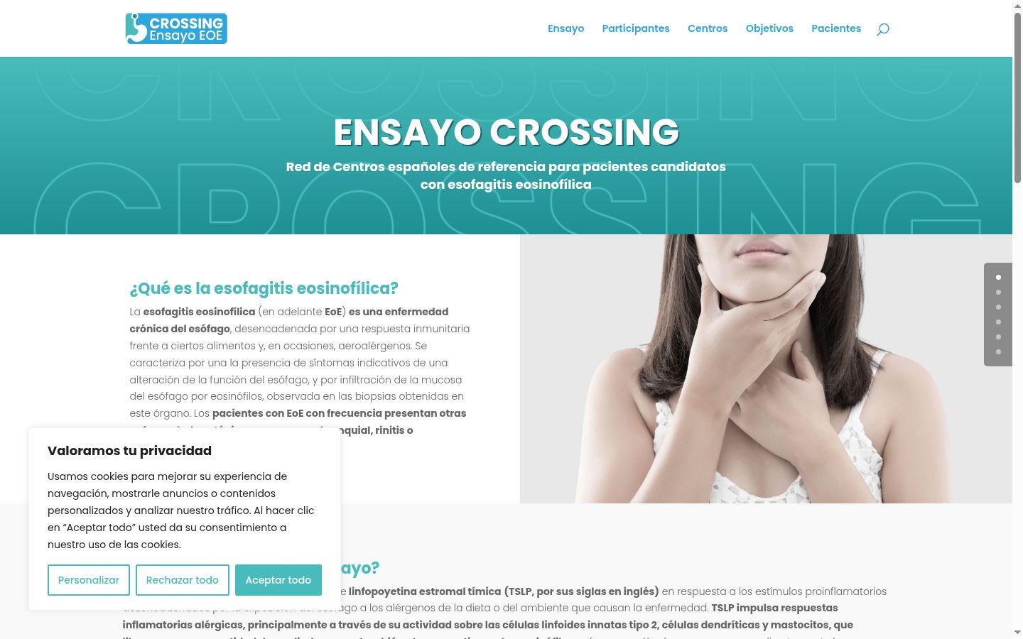 Screenshot tal-banner tal-kunsens muri qabel kwalunkwe interazzjoni
