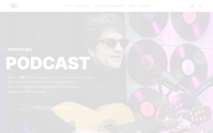 Screenshot of estudiosbk.com.br