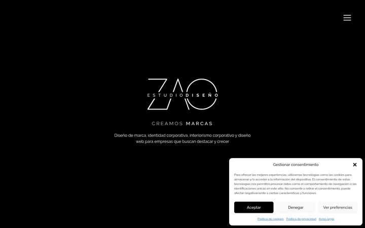 Screenshot of estudiozao.es