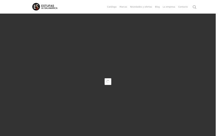 Screenshot ta' estufasdesalamanca.es