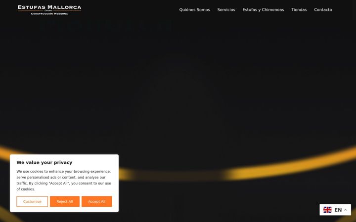 Screenshot of estufasmallorca.com