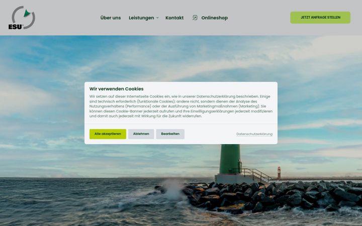 Screenshot of esu24.com