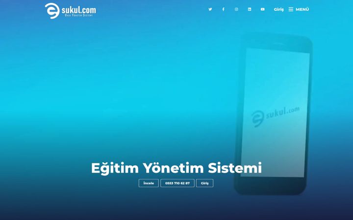 Capture d'écran de esukul.com.tr