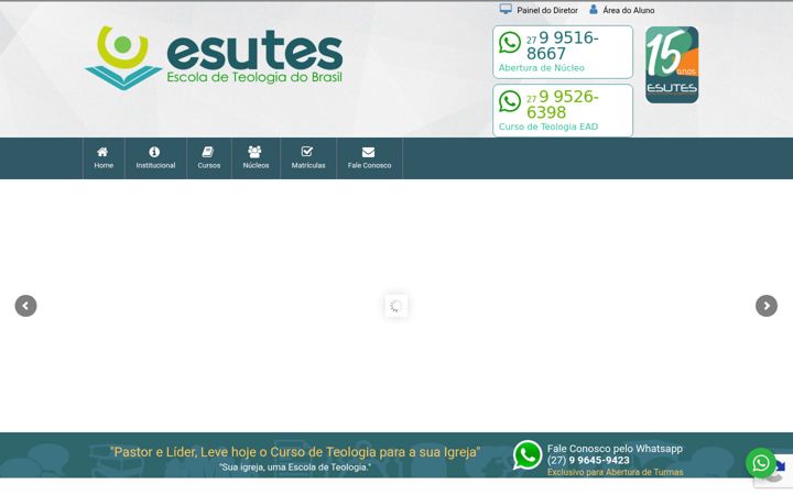 Екранна снимка на esutes.com.br