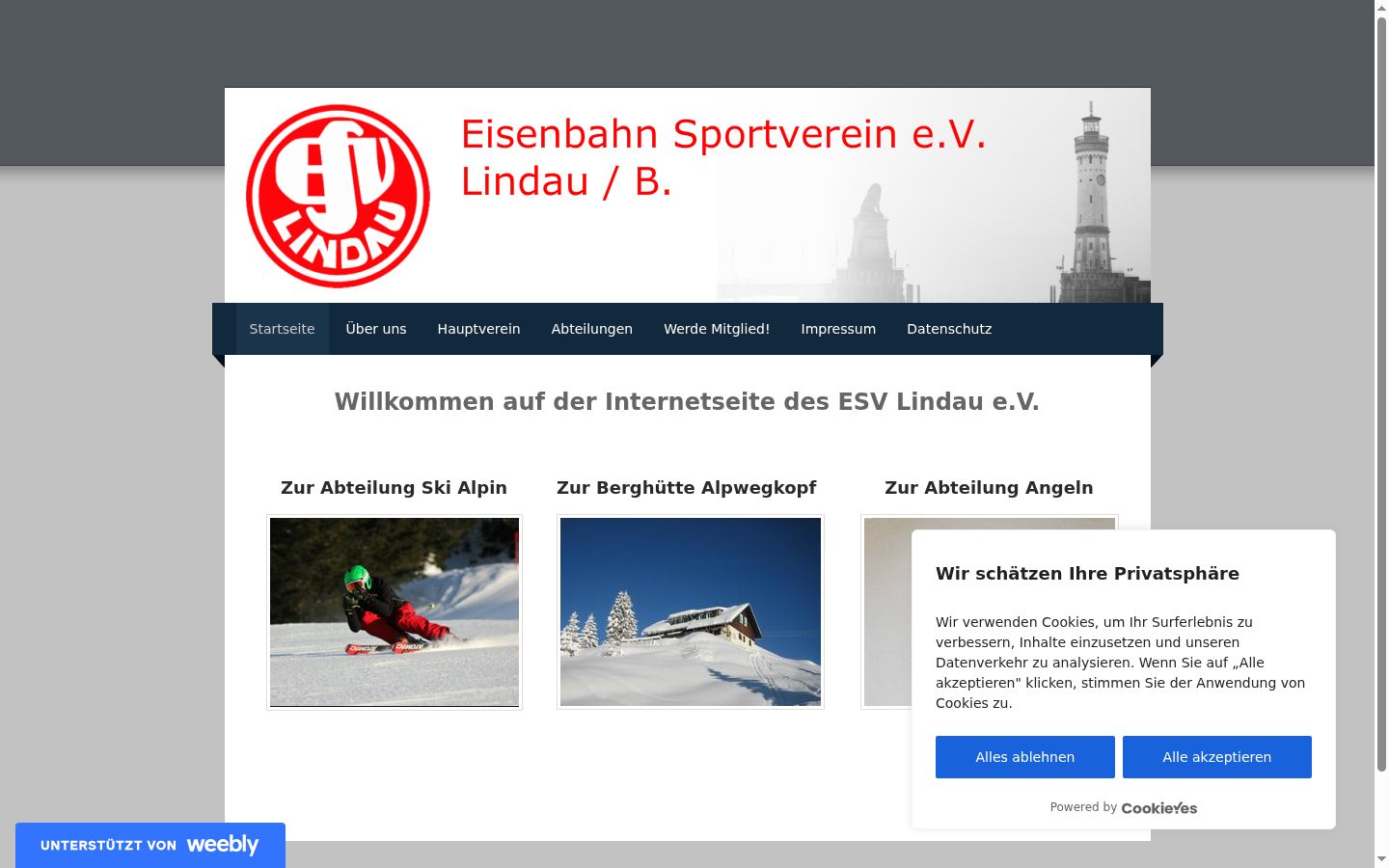 Screenshot tal-banner tal-kunsens muri qabel kwalunkwe interazzjoni