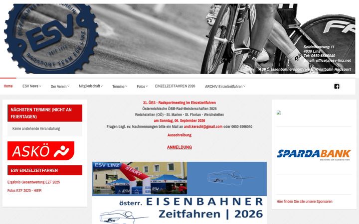 Screenshot di esv-linz.net