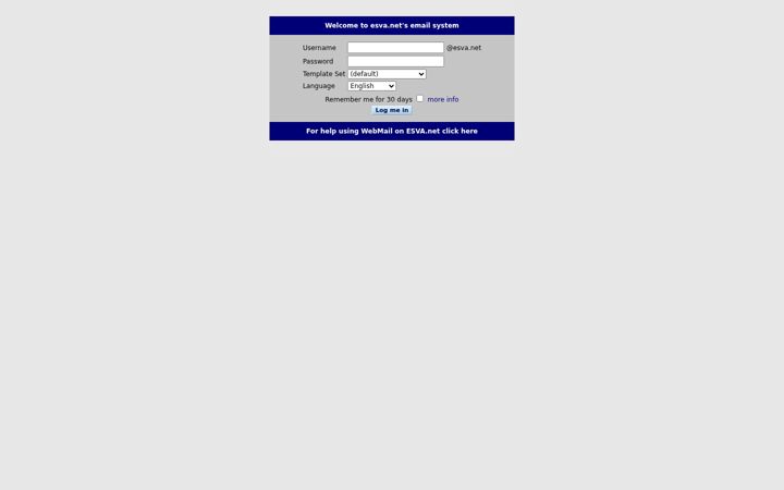Screenshot of esva.net