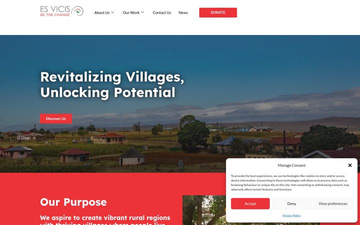 Screenshot of esvicis.org
