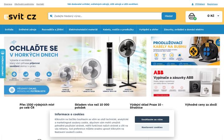 Captura de pantalla de esvit.cz