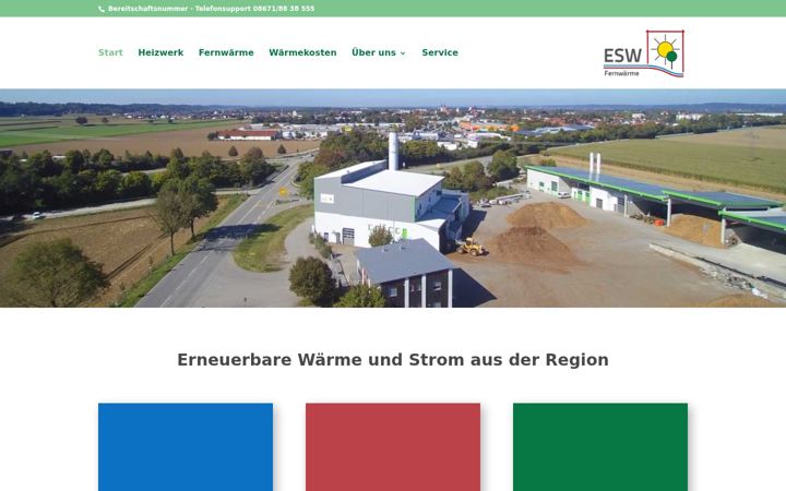 Screenshot of esw-aoe.de