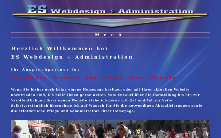 Skjermbilde av eswebdesign.de
