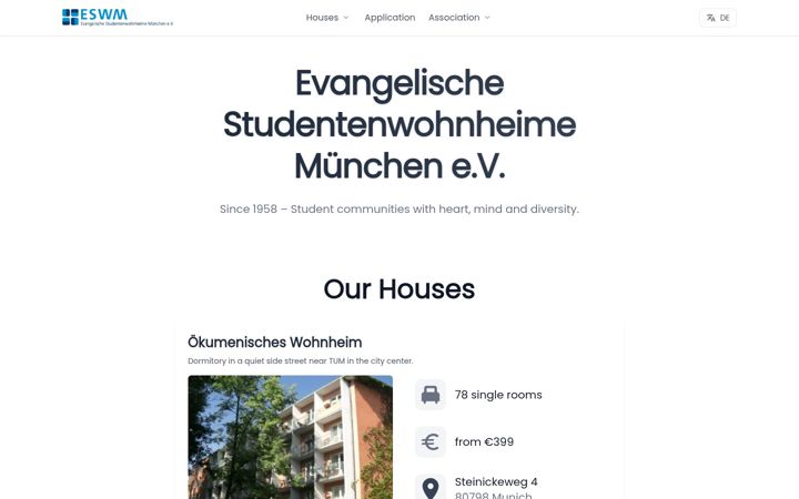 Screenshot of eswm.de
