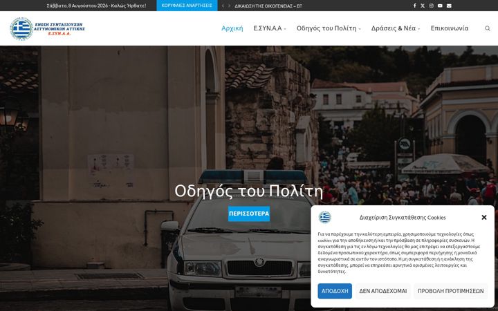 Screenshot di esynaa.gr