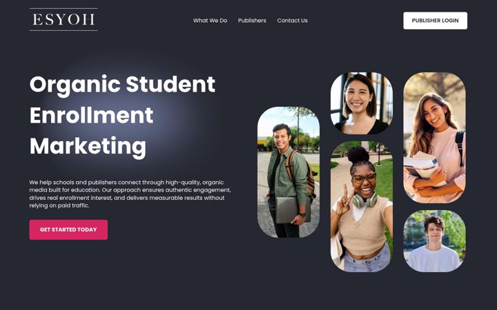 Screenshot of esyoh.com