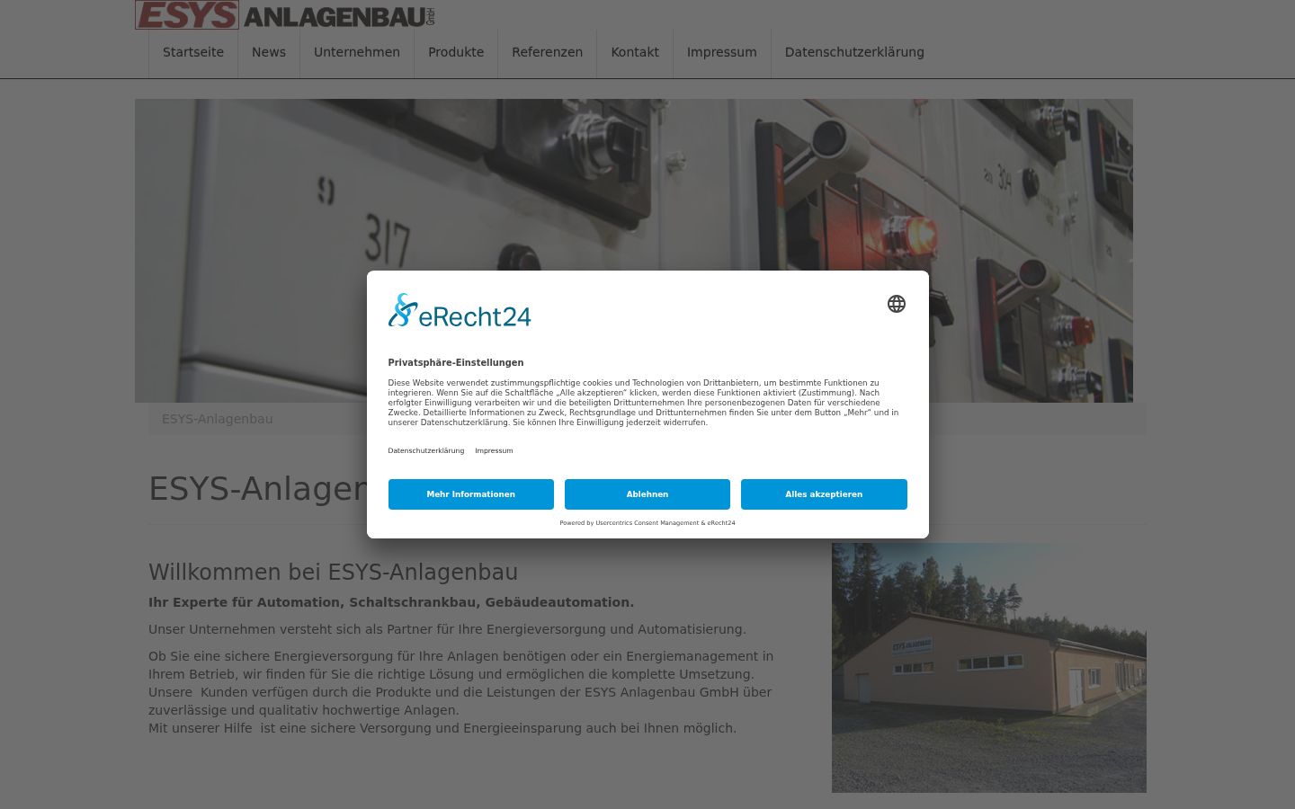 Capture d'écran de la bannière de consentement affichée avant toute interaction