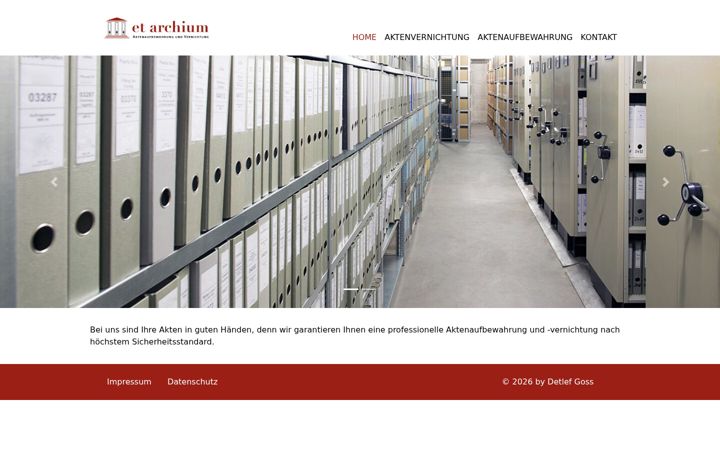 Skjermbilde av et-archium.de