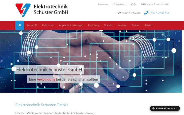 Screenshot of et-schuster.de
