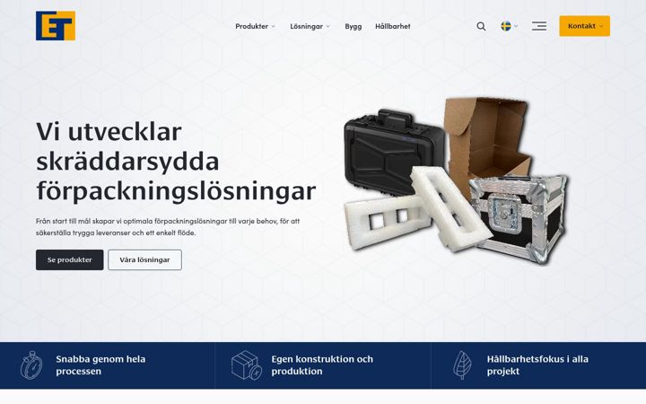 Screenshot of et.se