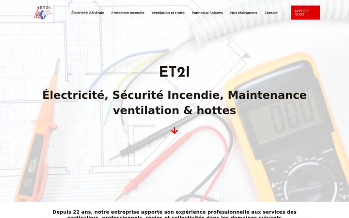 Screenshot of et2i.fr