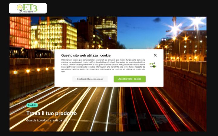 Screenshot of et3-entertainment.com