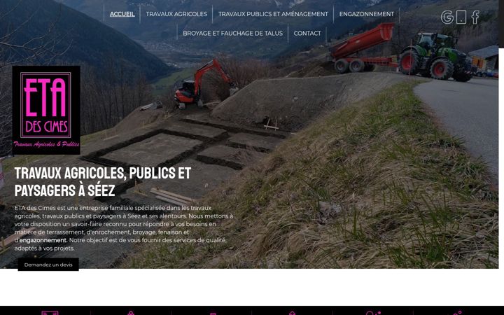 Screenshot of eta-des-cimes-seez.fr