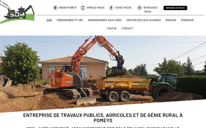 Captură de ecran a eta-sdm.fr