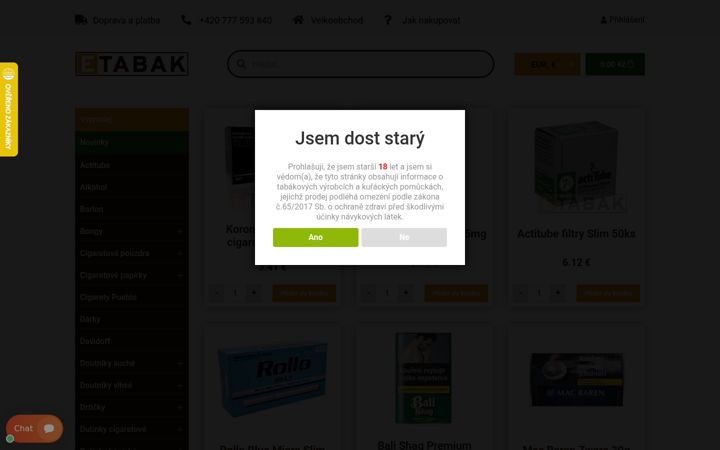 Screenshot of etabak.com