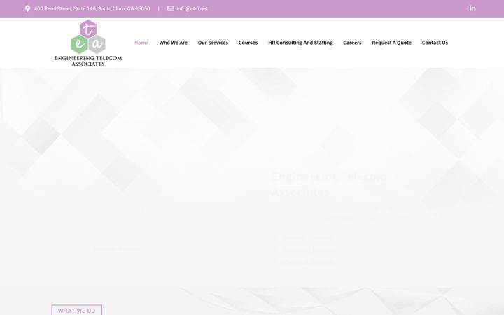 Screenshot di etai.net