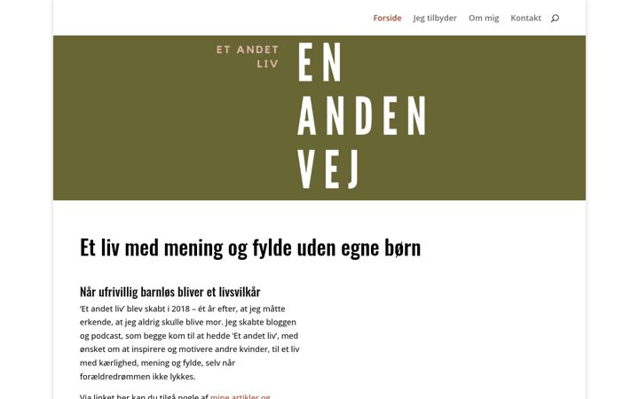 Screenshot ta' etandetliv.dk