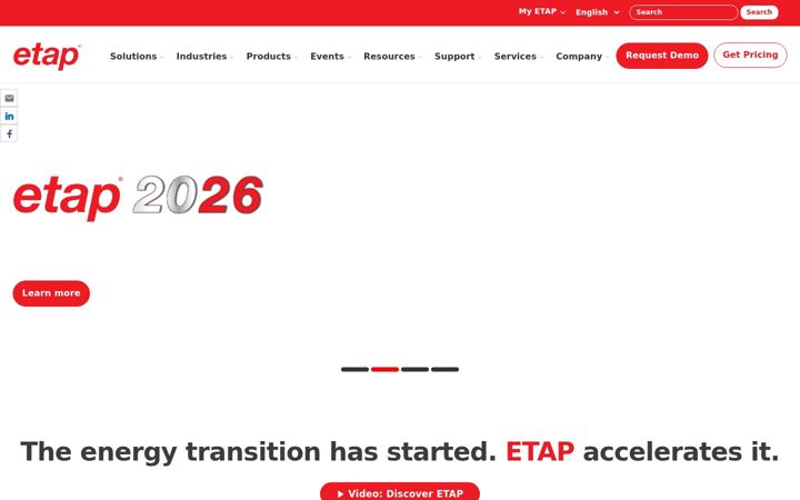 Screenshot di etap.com