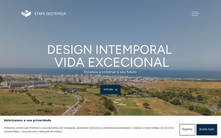 Screenshot of etapadestemida.com