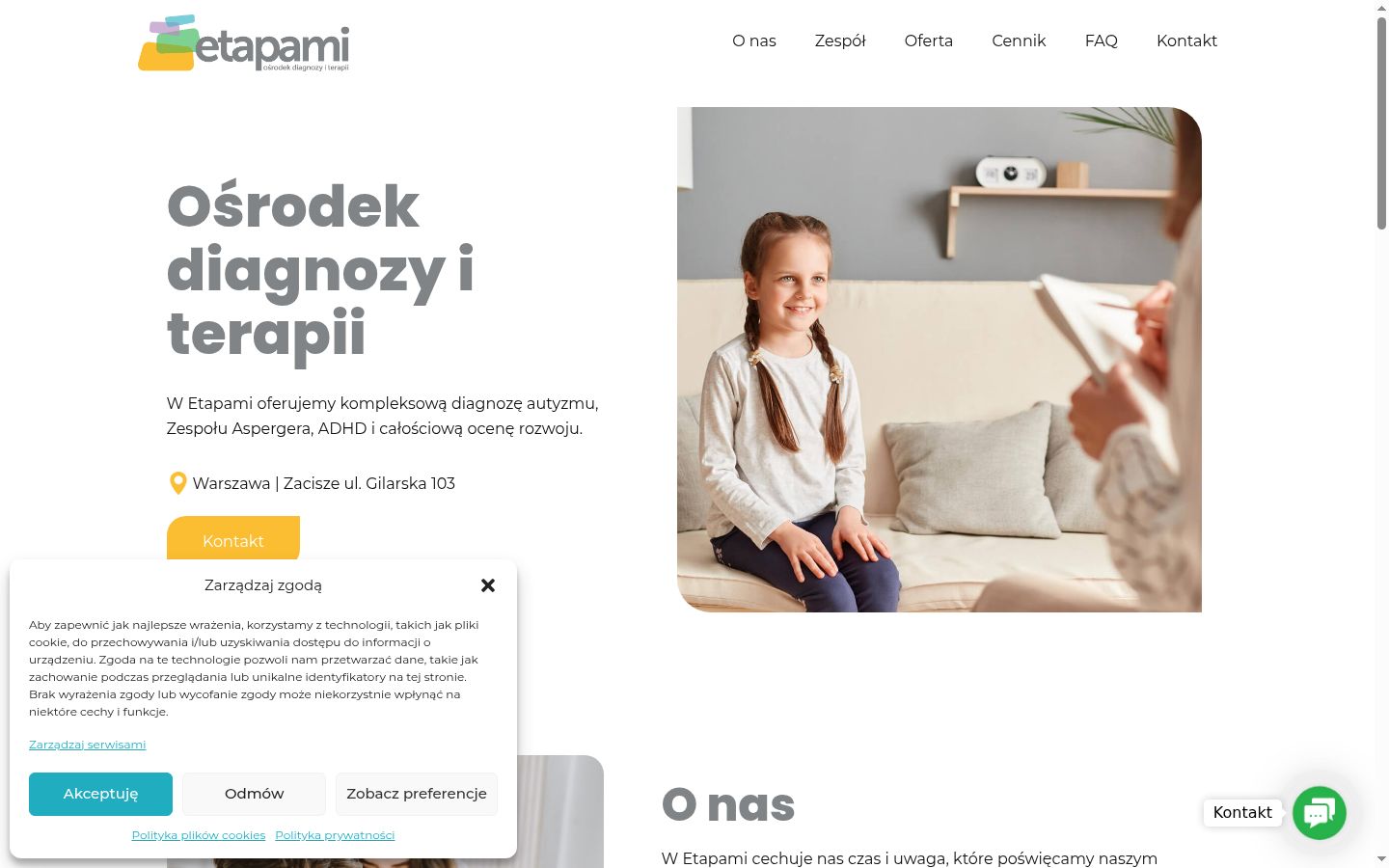 Snímek obrazovky baneru souhlasu zobrazeného před jakoukoli interakcí