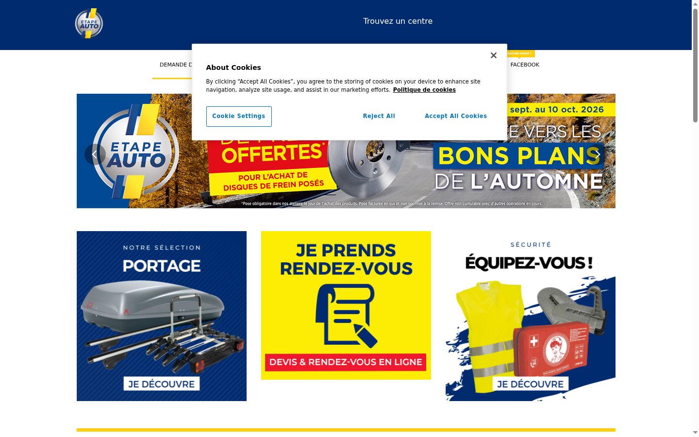 Sutikimo reklamjuostės, rodytos prieš bet kokią sąveiką, ekrano kopija