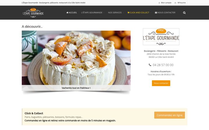 Snímek obrazovky etape-gourmande.fr