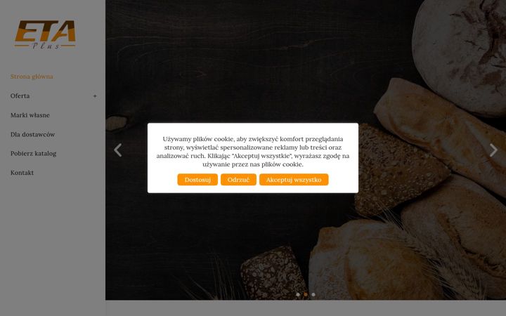 Screenshot of etaplus.pl