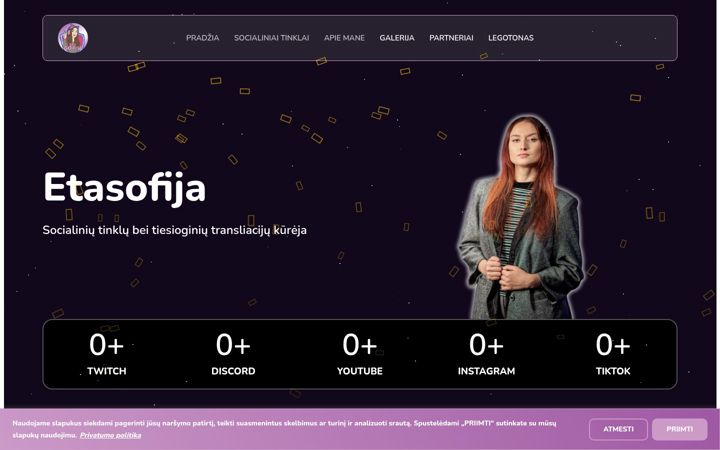 Snímek obrazovky etasofija.lt