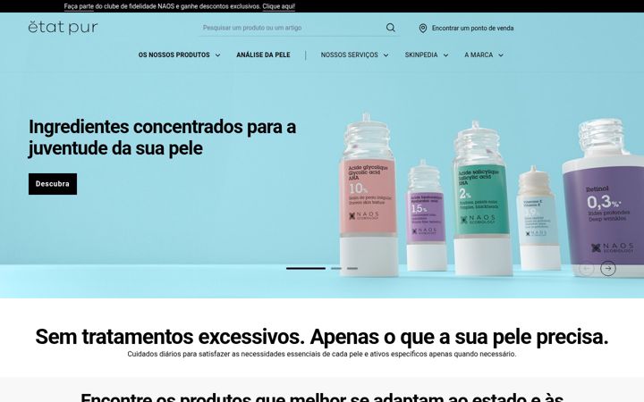 Screenshot of etatpur.com.br