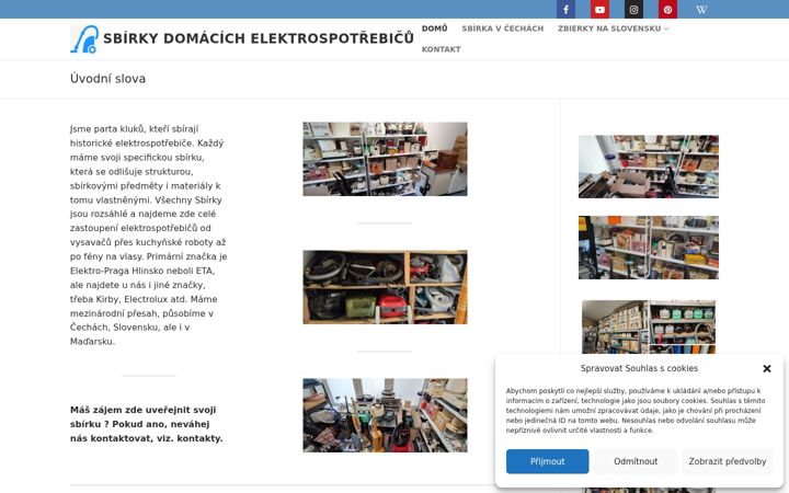 Screenshot of etavysavace.eu