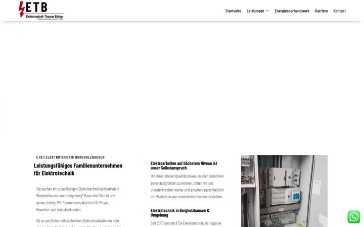 Snímek obrazovky etb-elektrotechnik-baecker.de