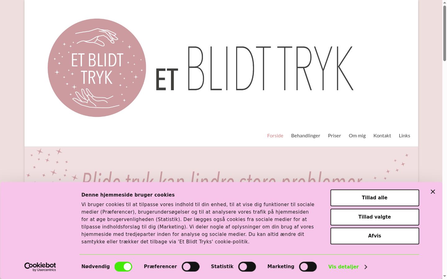 Screenshot tal-banner tal-kunsens muri qabel kwalunkwe interazzjoni