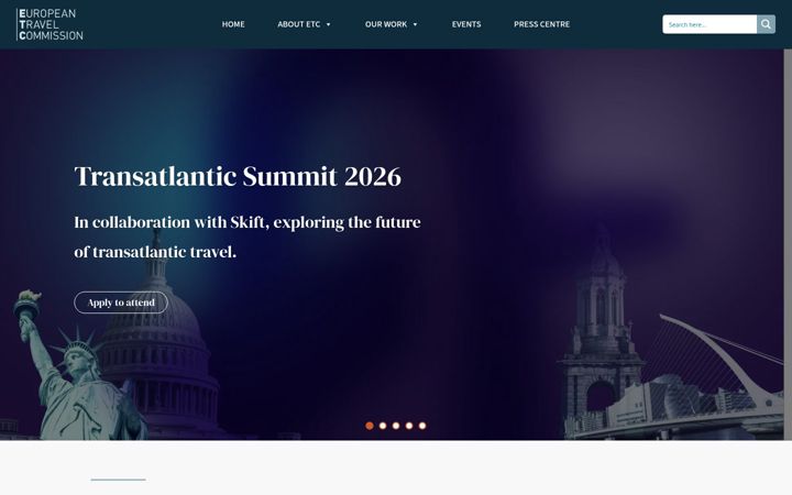 Screenshot of etc-corporate.org