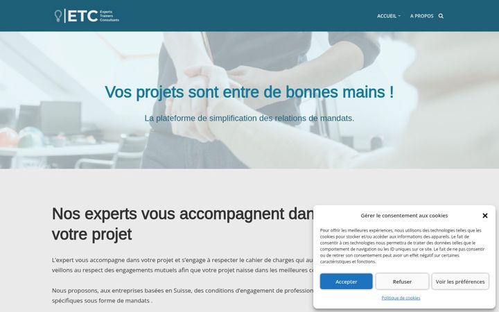 Екранна снимка на etc-groupe.ch