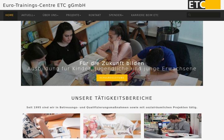 Screenshot of etc-muenchen.de