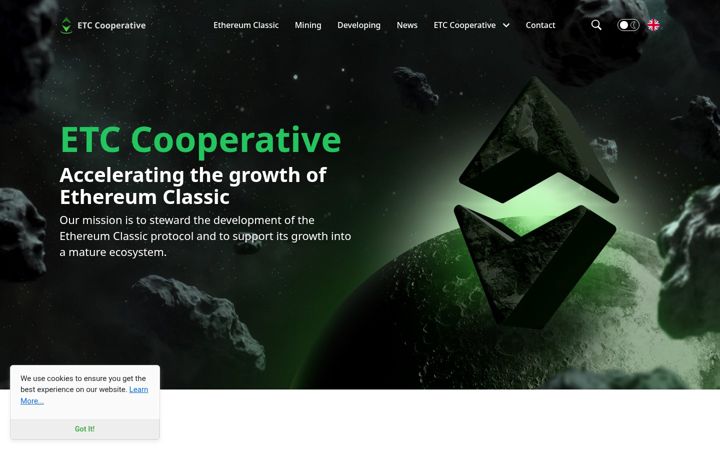 Screenshot of etccooperative.org