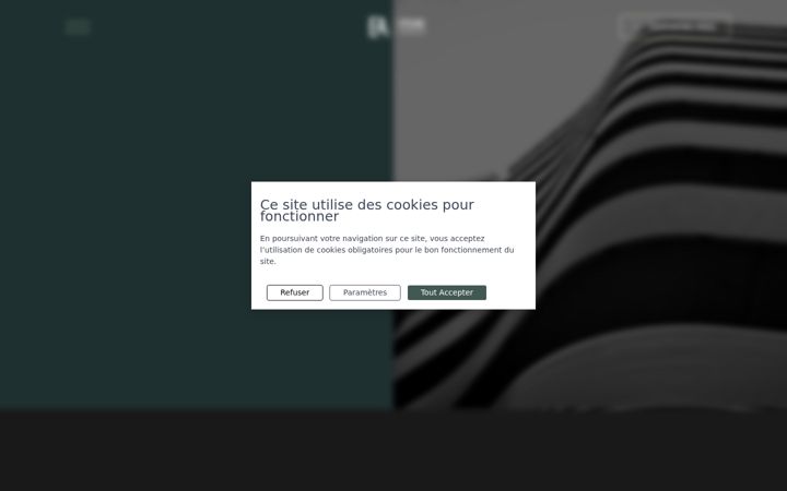 Screenshot of etcheavocats.com
