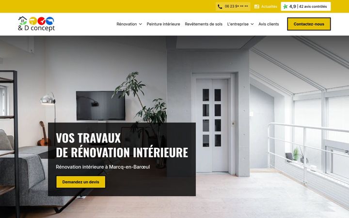 Screenshot of etdconcept-renovation.fr
