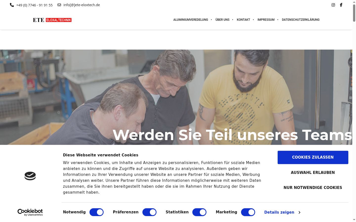 Sutikimo reklamjuostės, rodytos prieš bet kokią sąveiką, ekrano kopija