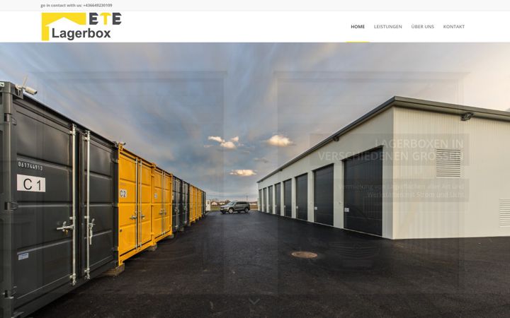 Ekraanipilt saidist ete-gmbh.at