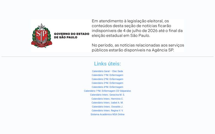 Screenshot of etecbirigui.com.br